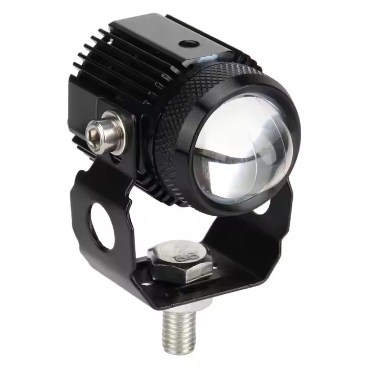Miniatura 4 de Par Faros De Lupa Led Moto